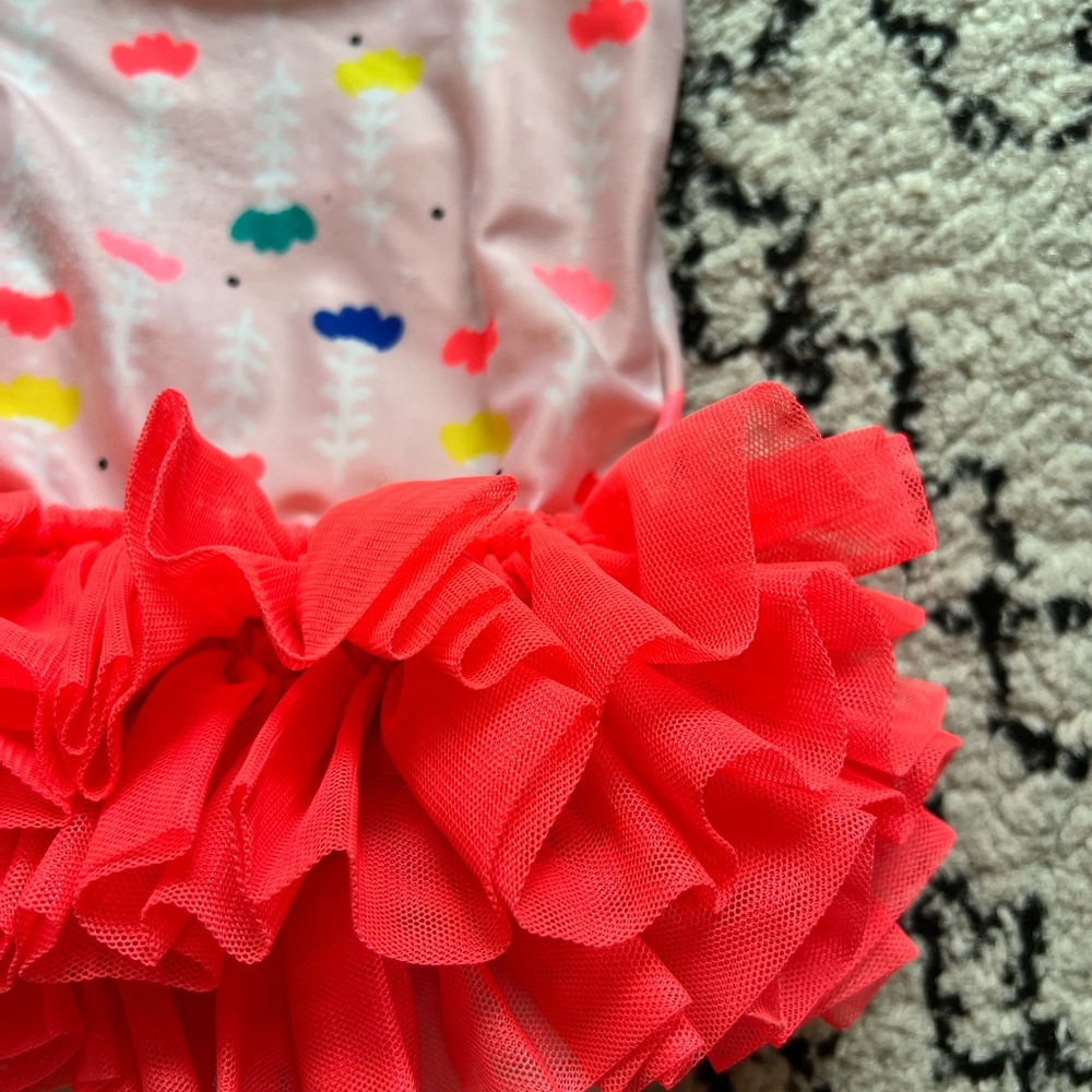 Baby swimsuit tutú size 18M